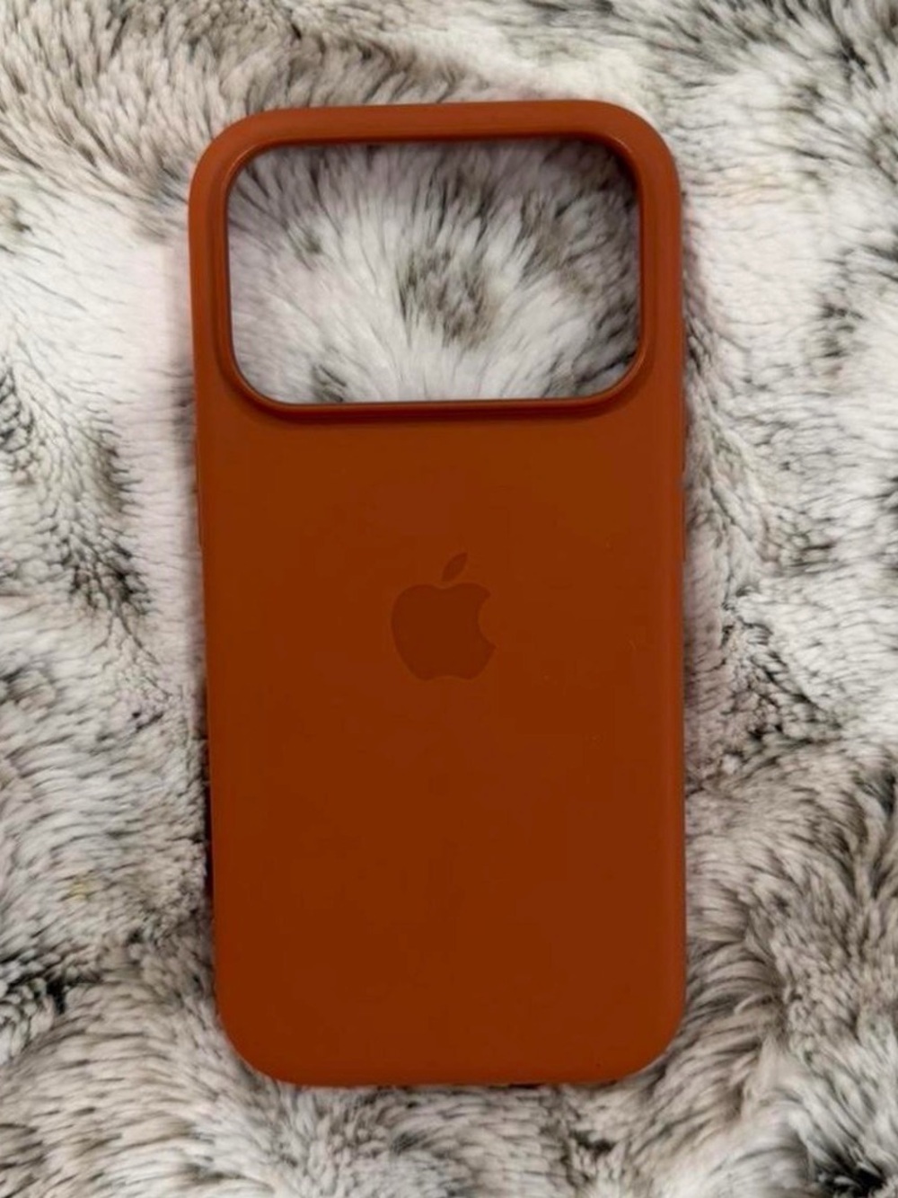 Apple Orange/Terra Cotta Silicone iPhone Case - iPhone 17 Pro